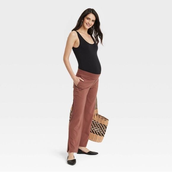 NWT Isabel Maternity by Ingrid + Isabel Black Tank Bodysuit Leotard One Piece - Picture 3 of 8